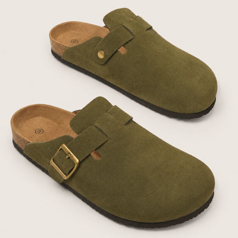 Avani | Genuine Suede Clogs