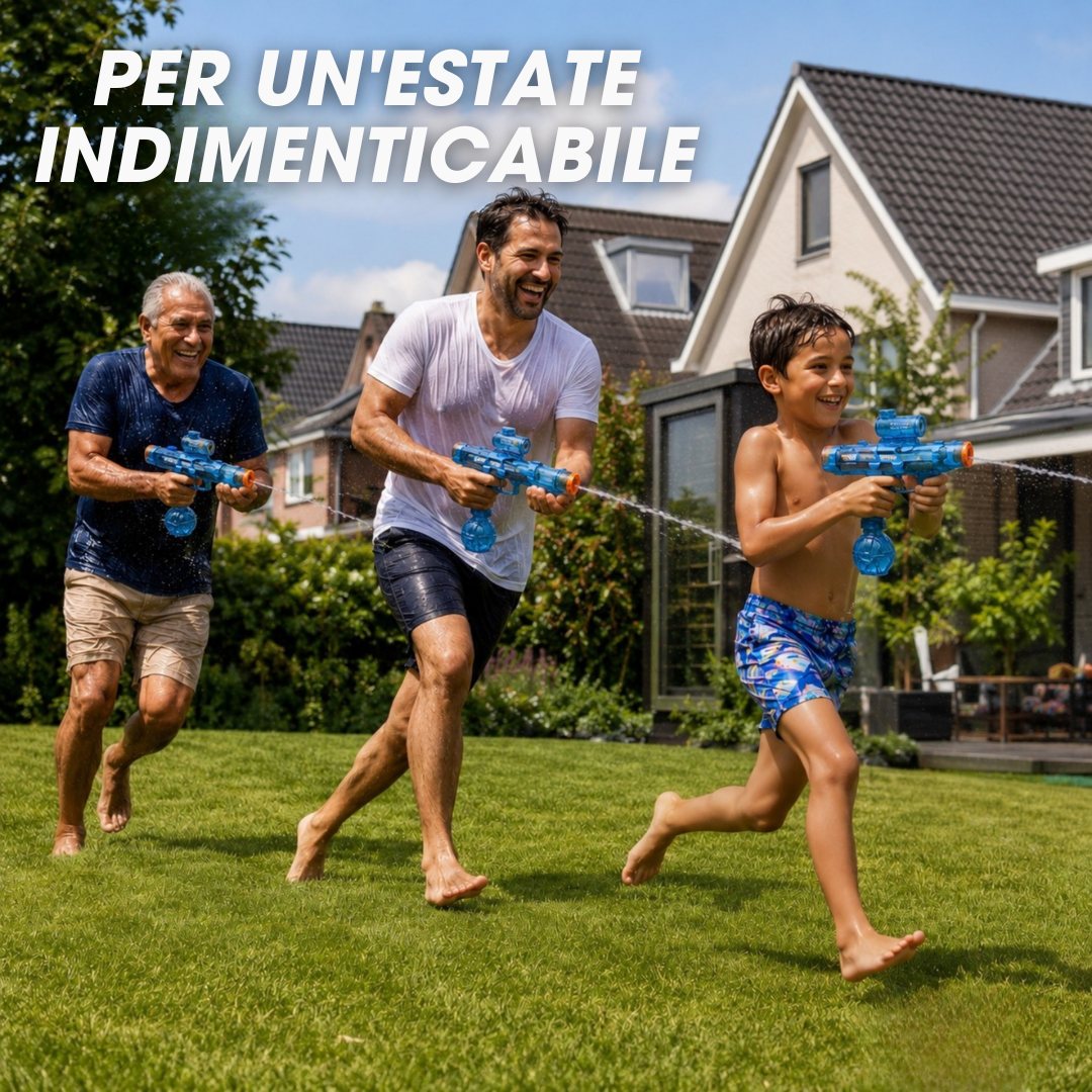 AquaBlock™ – Pistola ad acqua elettrica