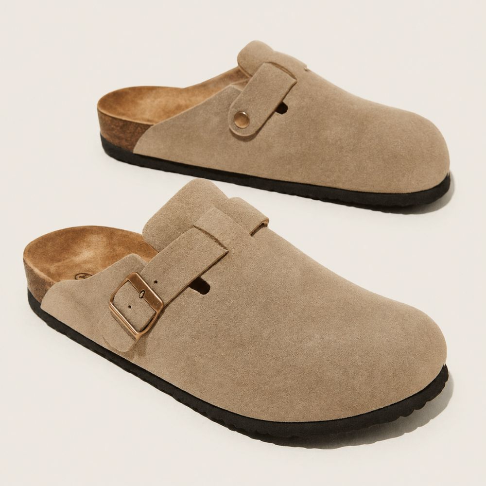 Avani | Genuine Suede Clogs