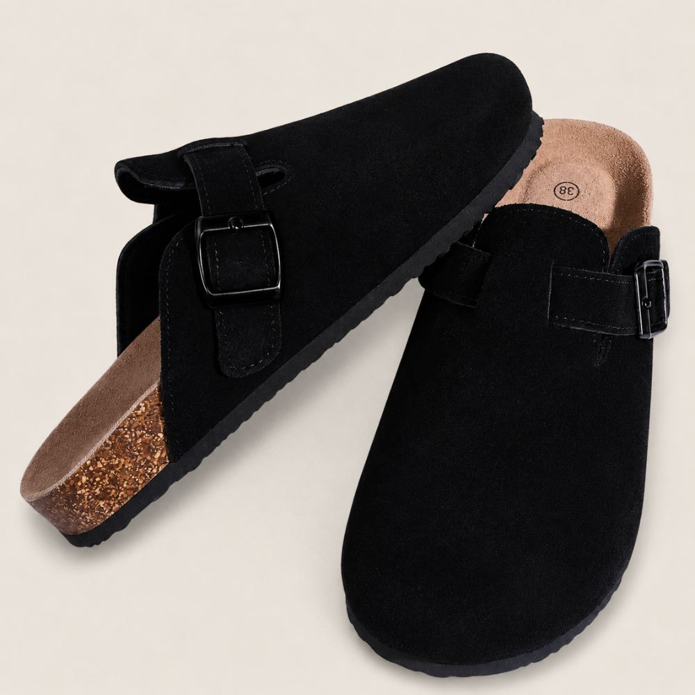 Avani | Genuine Suede Clogs
