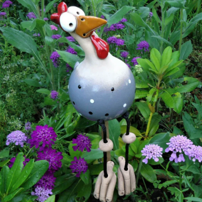 Gallina da giardino in ceramica – 1+1 GRATIS