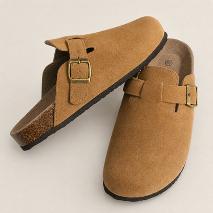 Avani | Genuine Suede Clogs