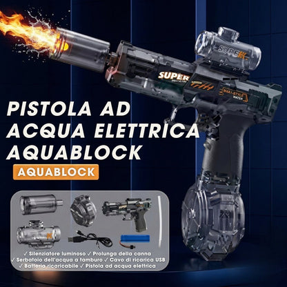 AquaBlock™ – Pistola ad acqua elettrica