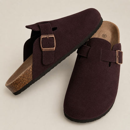 Avani | Genuine Suede Clogs