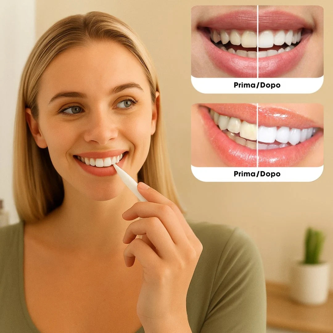 BrightSmile™ – Sbiancamento dentale ispirato ai trattamenti professionali da utilizzare a casa