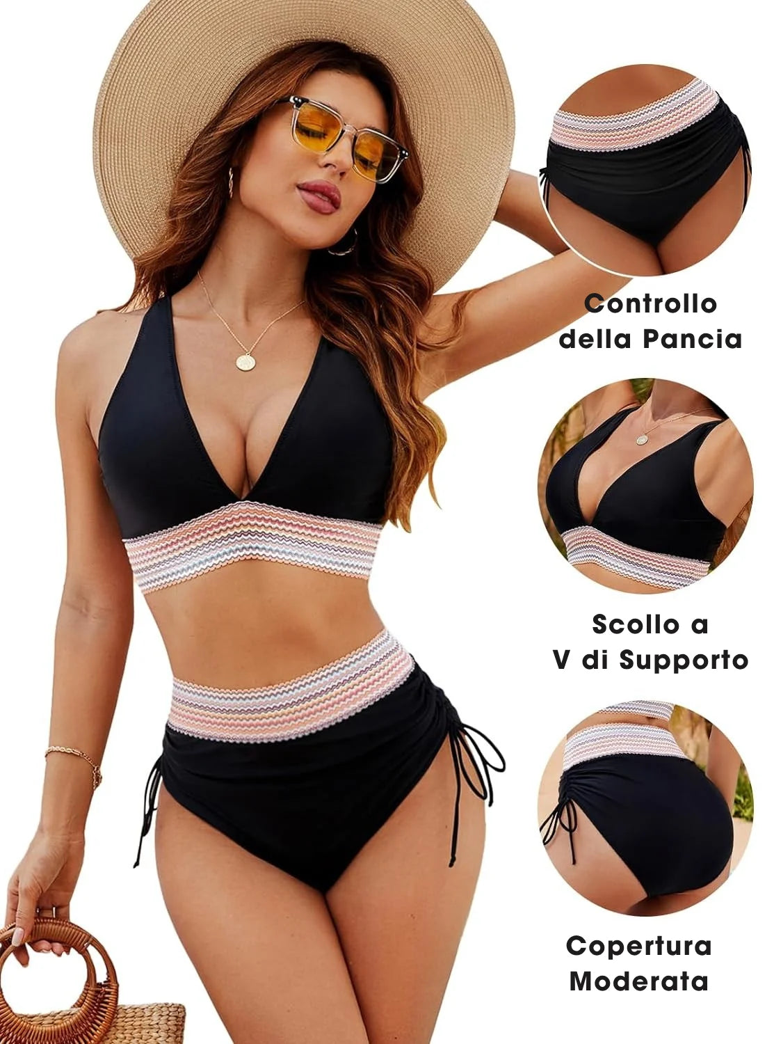 Elara – Bikini modellante che valorizza la silhouette e dona sicurezza