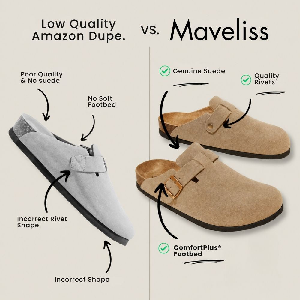 Avani | Genuine Suede Clogs