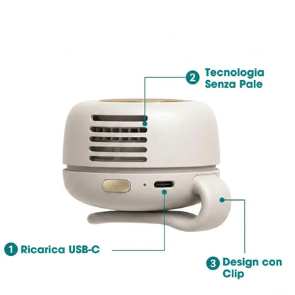 Mini-AC™ – Preparati all'ondata di caldo estiva