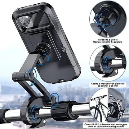 ProMount™ – Supporto impermeabile per smartphone per biciclette e motociclette