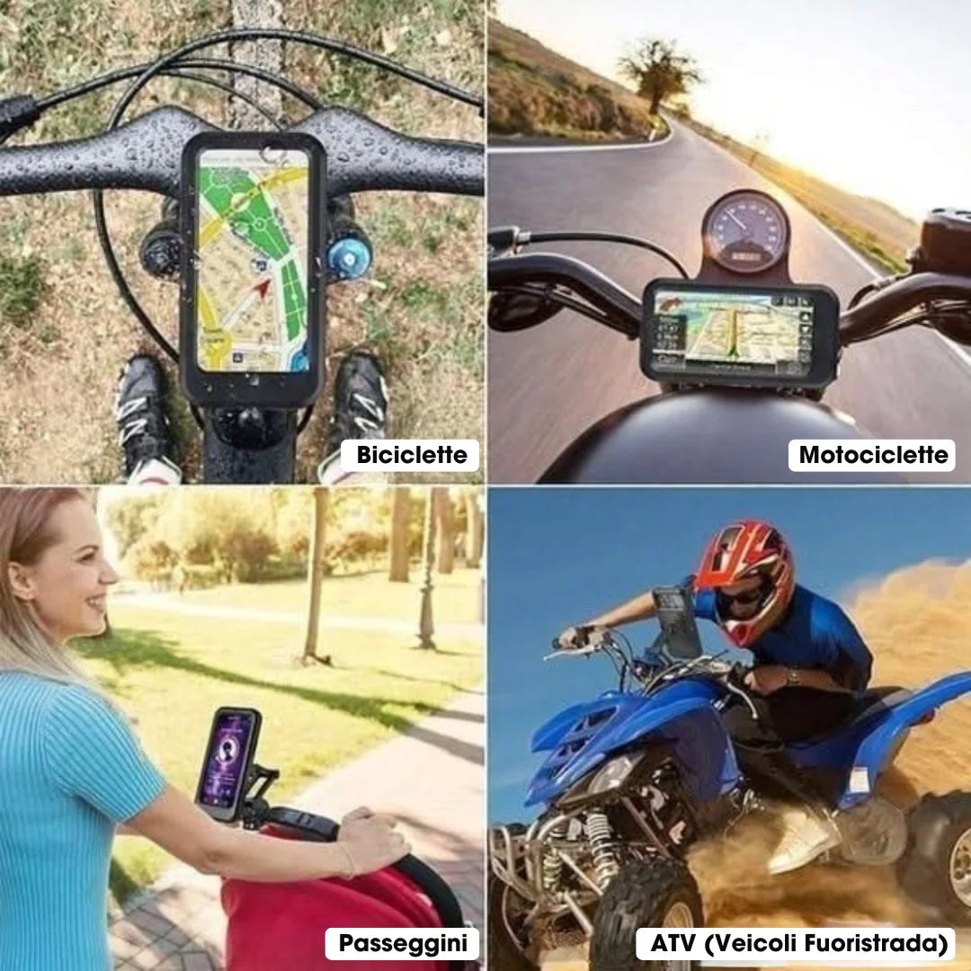 ProMount™ – Supporto impermeabile per smartphone per biciclette e motociclette
