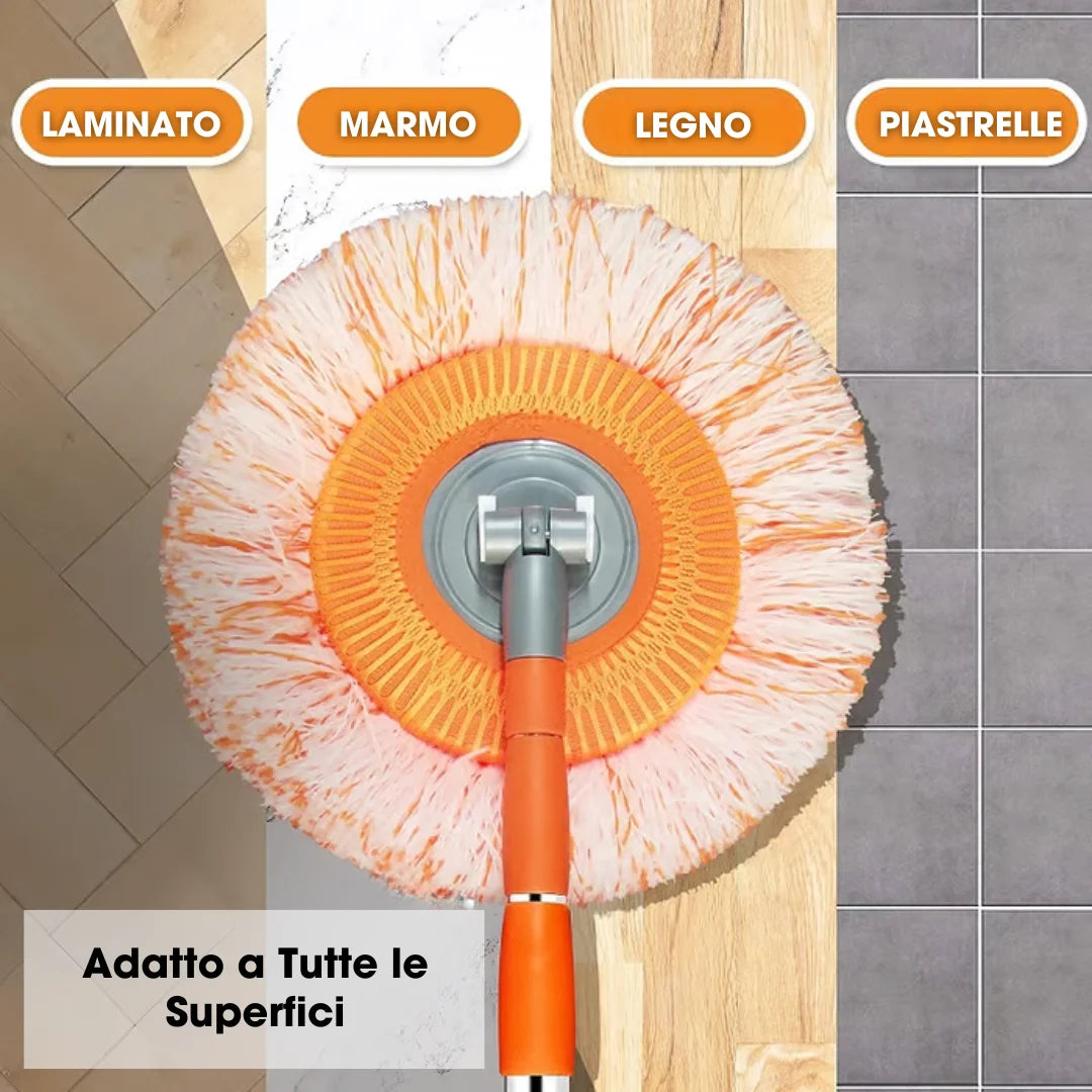 TopClean360™ – Raggiunge ogni angolo, persino il soffitto